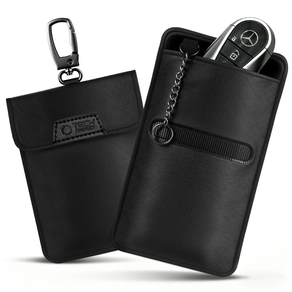 Θήκη Tech-Protect KLR400 χωρίς κλειδί, μπλοκάρισμα σήματος RFID, μαύρη 2