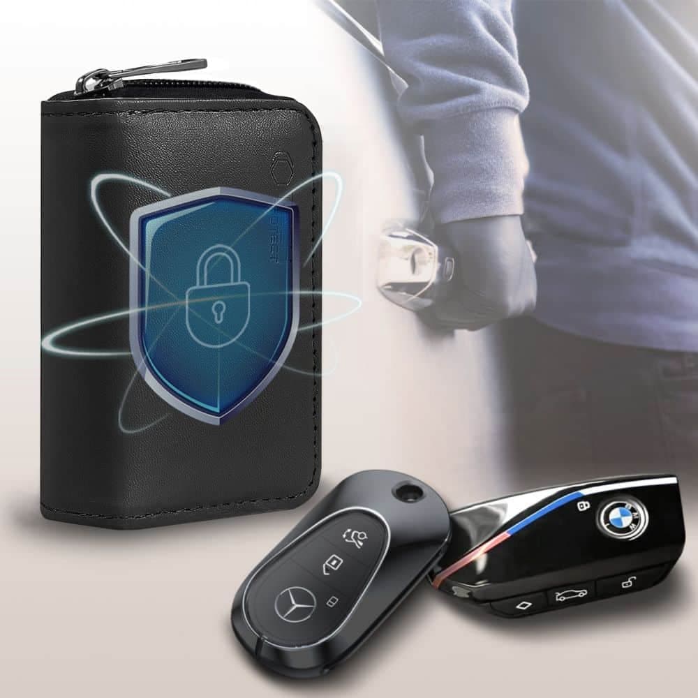 Θήκη Faraday Tech-Protect KLR300 χωρίς κλειδί, μπλοκάρισμα σήματος RFID, μαύρη 2