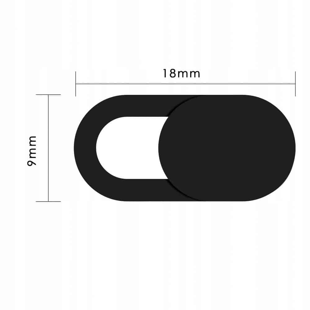 TECH-PROTECT CAM FIT+ 3-PACK ΚΑΛΥΜΜΑ WEBCAM ΓΙΑ LAPTOP ΜΑΥΡΟ 5