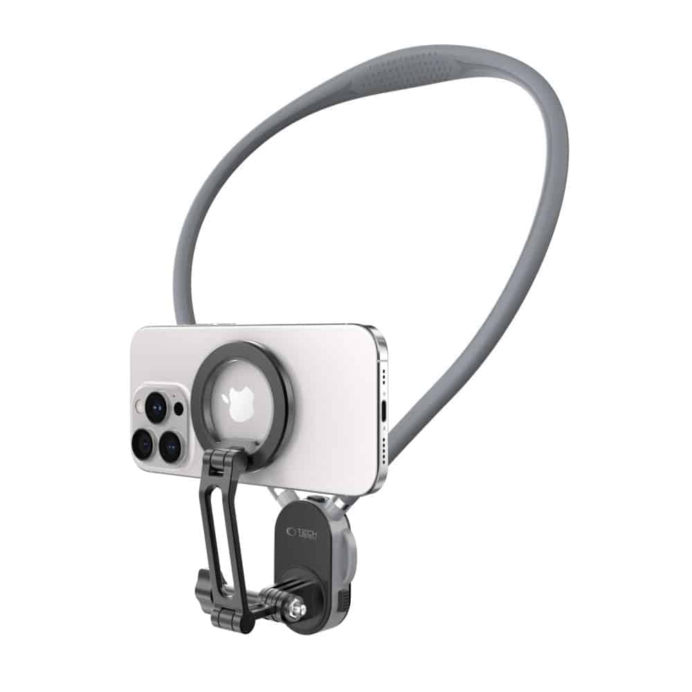 TECH-PROTECT AC200 ΜΑΓΝΗΤΙΚΗ ΘΗΚΗ MAGSAFE & GOPRO & DJI ΓΙΑ ΛΑΙΜΟ, ΓΚΡΙ 2