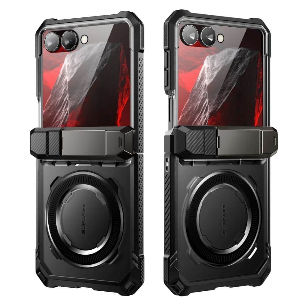 ΘΗΚΗ GALAXY Z FLIP 8 SUPCASE UB GRIP MAGSAFE ΜΑΥΡΗ 2