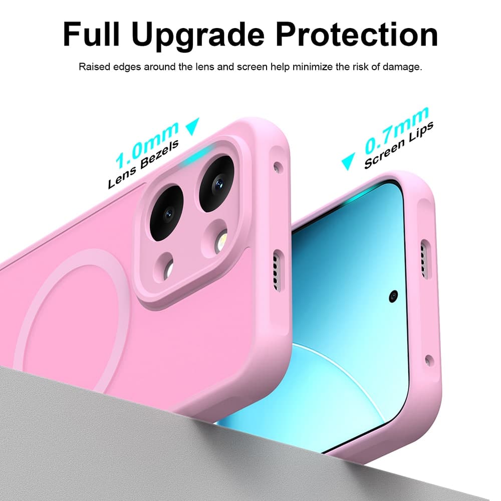 Techsuit HaloFrost II - θήκη για Xiaomi Poco X8 Pro Max - Ροζ 5