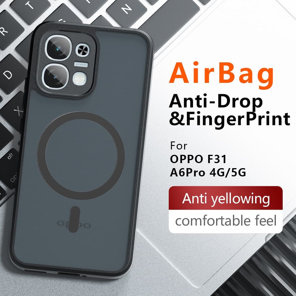 Techsuit PureFrost - θήκη για Oppo A6 Pro 4G - Μαύρο 5