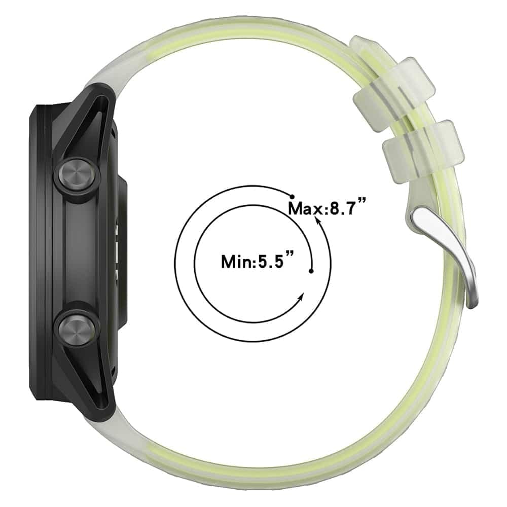 Techsuit - Λουράκι ρολογιού 20mm (W084) για Samsung Galaxy Watch4/5/Active 2, Huawei Watch GT 3/GT 3 Pro - Μωβ 4