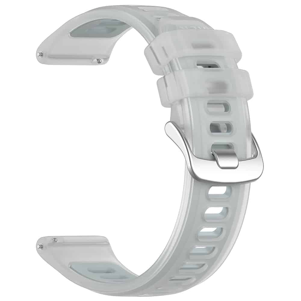 Techsuit - Λουράκι ρολογιού 20mm (W084) για Samsung Galaxy Watch4/5/Active 2, Huawei Watch GT 3/GT 3 Pro - Λευκό