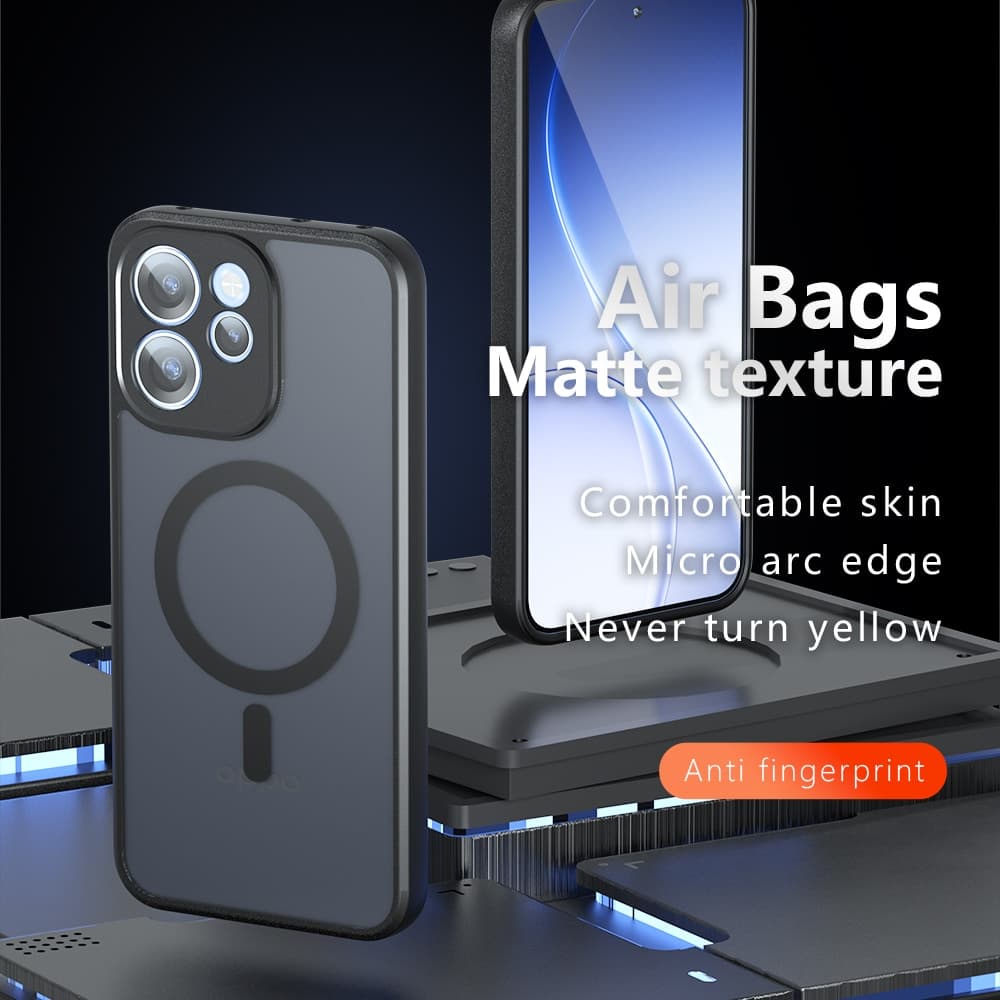 Techsuit PureFrost - θήκη για Oppo Reno15 F - Μαύρο 2