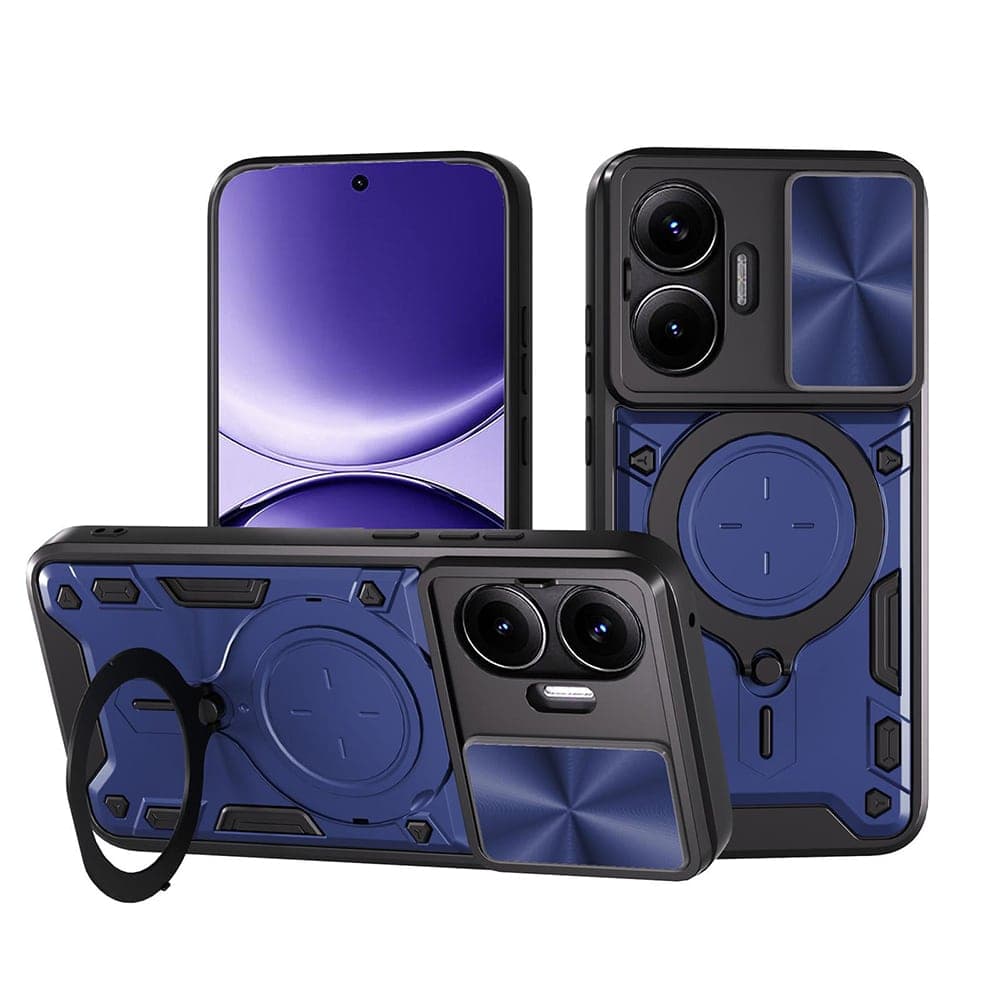 Techsuit CamGuard Pro - θήκη για Xiaomi Poco F7 - Μπλε 2