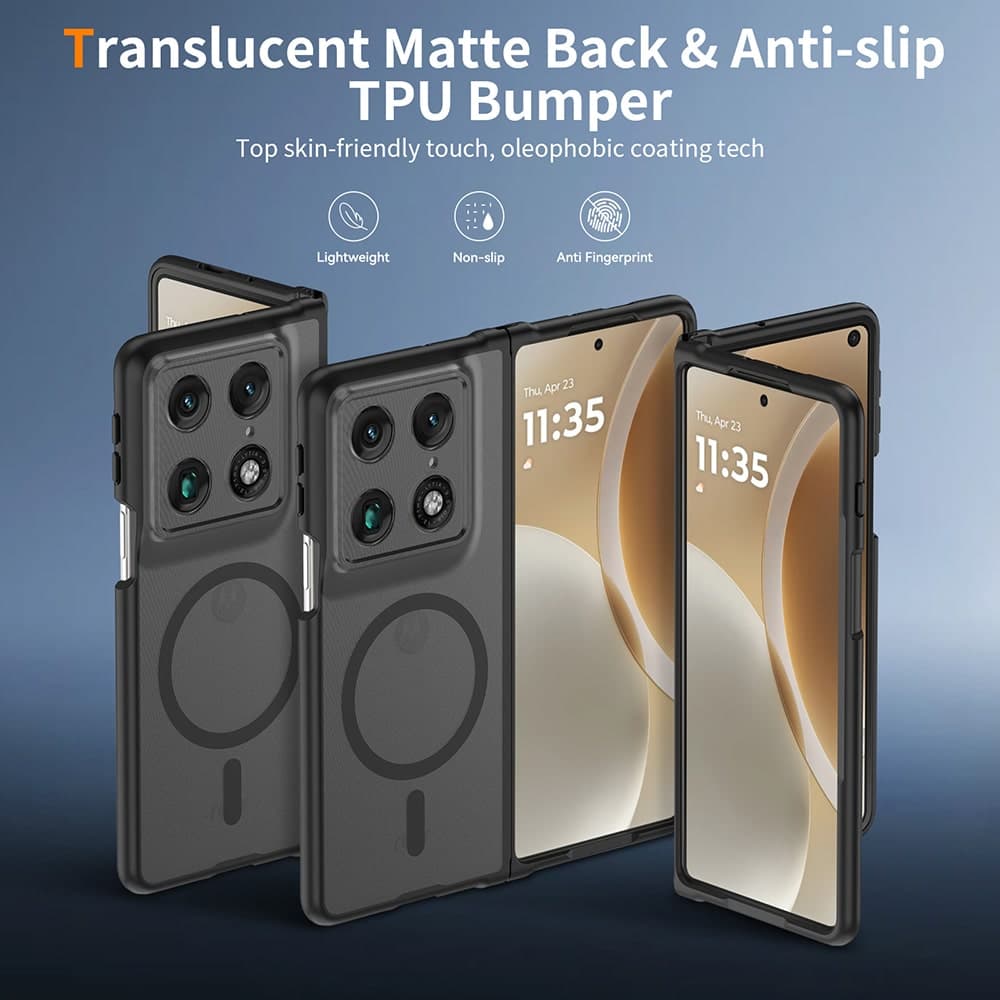 Techsuit PureFrost - θήκη για Motorola Razr Fold - Διάφανο 2