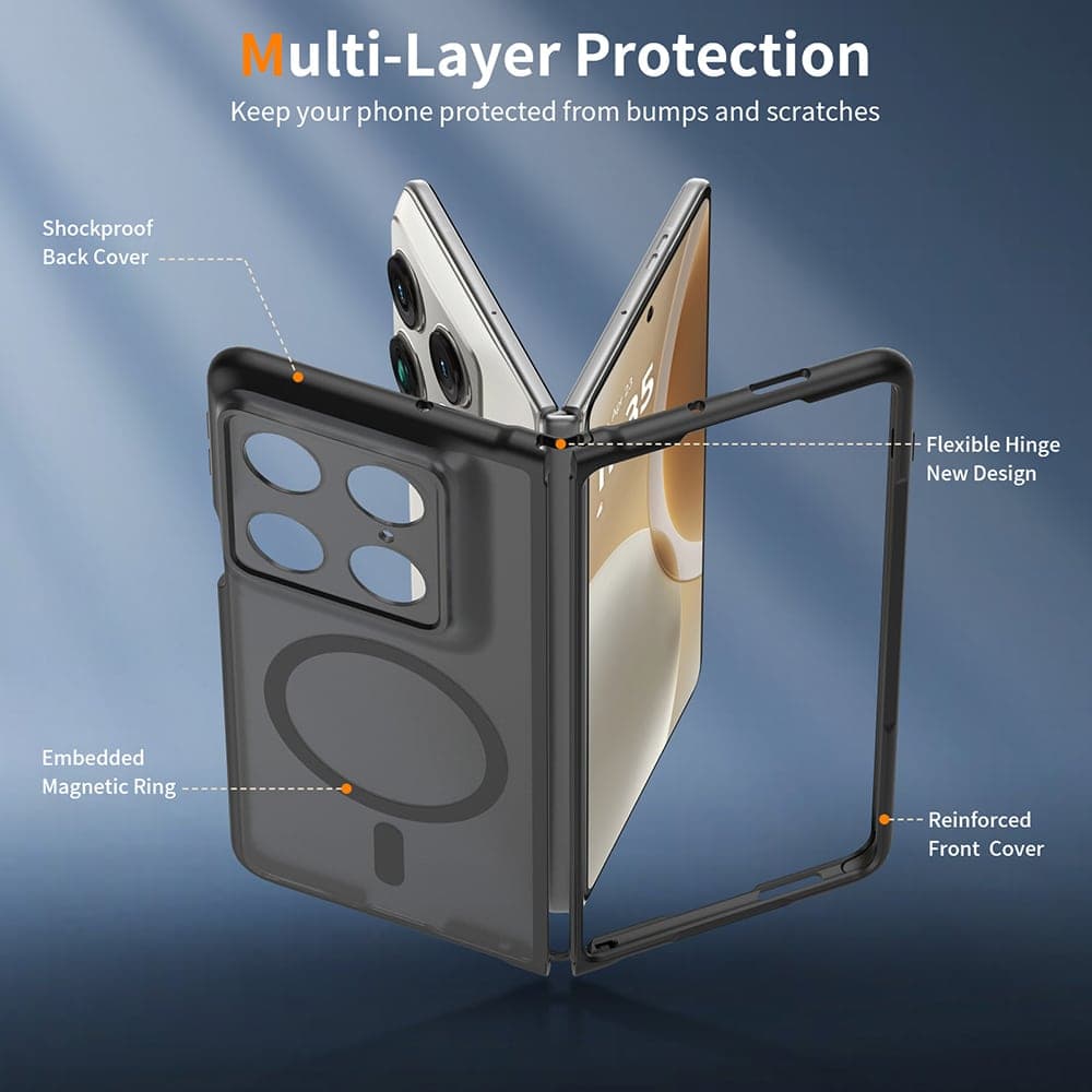 Techsuit PureFrost - θήκη για Motorola Razr Fold - Διάφανο 3