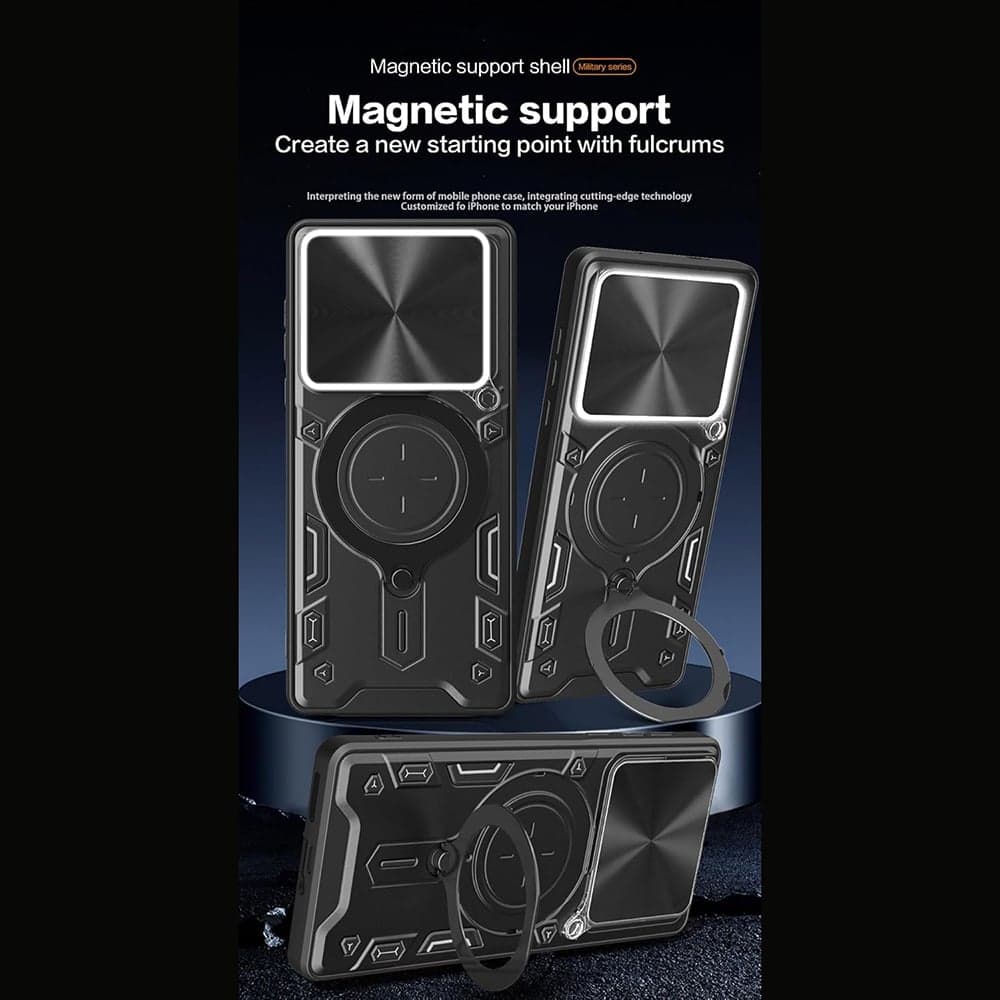 Techsuit CamGuard Pro - θήκη για Motorola Edge 70 Pro - Μαύρο 2