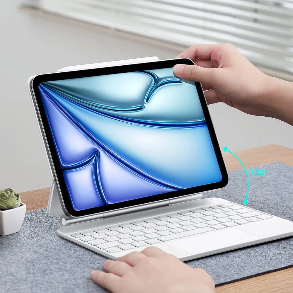 ESR - Μαγνητικό πληκτρολόγιο Rebound - iPad 10 (2022) 10.9 / 11 (2025) - Λευκό 2