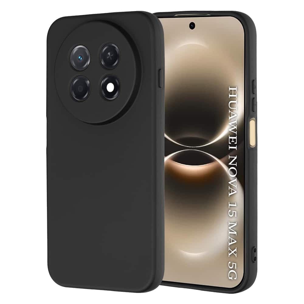 Techsuit SoftFlex - θήκη για Huawei nova 15 Max - Μαύρο