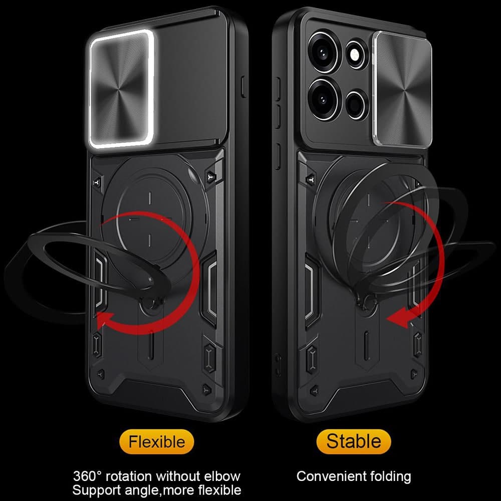 Techsuit CamGuard Pro - θήκη για Oneplus Nord 6 - Μπλε 4