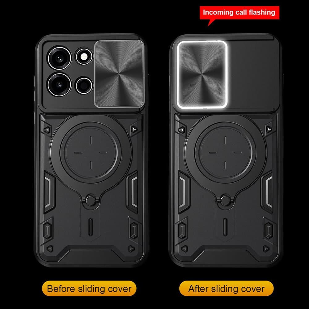 Techsuit CamGuard Pro - θήκη για Oneplus Nord 6 - Μαύρο 4
