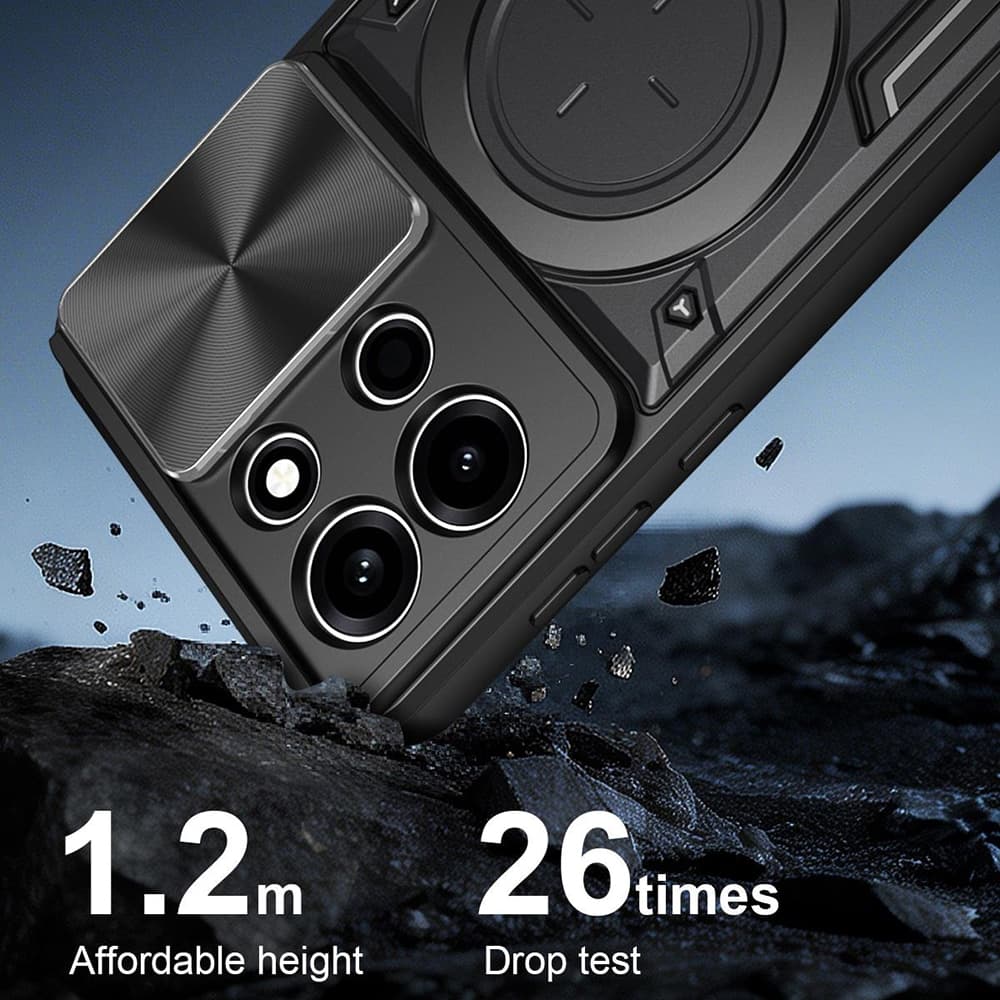 Techsuit CamGuard Pro - θήκη για Oneplus Nord 6 - Μαύρο 6