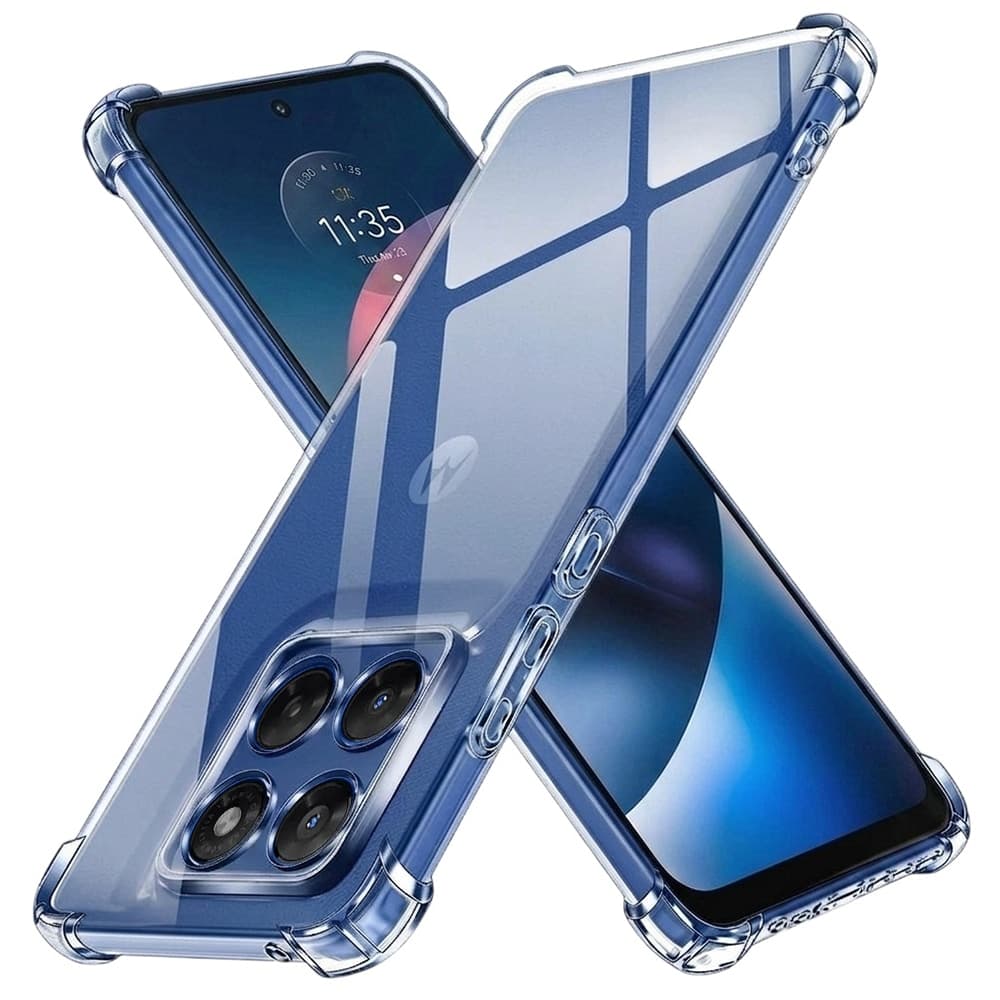 Techsuit Shockproof Clear Silicone - θήκη για Motorola Moto G37 Power / G47 - Διάφανο