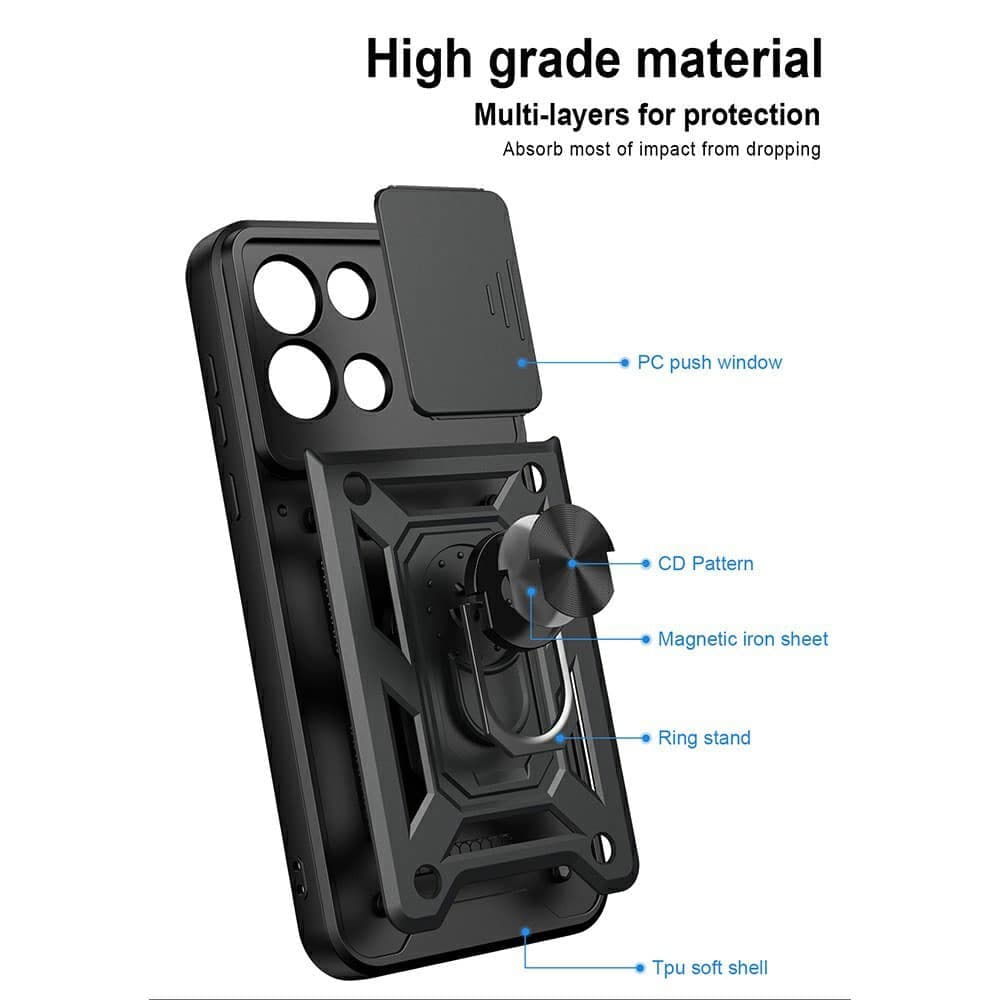 Techsuit CamShield Series - θήκη για Oneplus Nord 6 - Μαύρο 3