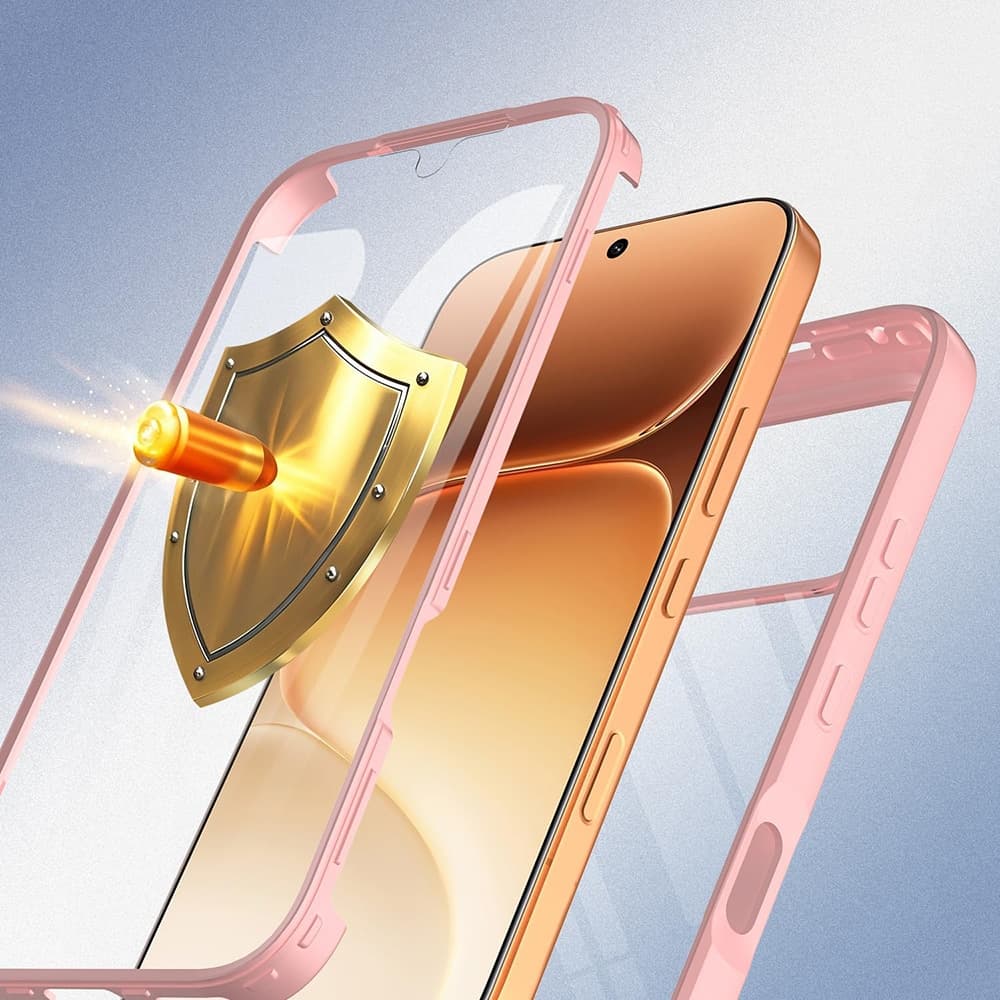 Techsuit ColorVerse 360 - θήκη για Honor 600 Pro - Διάφανο 4