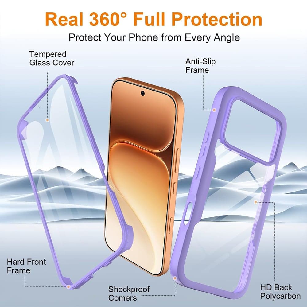 Techsuit ColorVerse 360 - θήκη για Honor 600 Pro - Πολύχρωμο 2