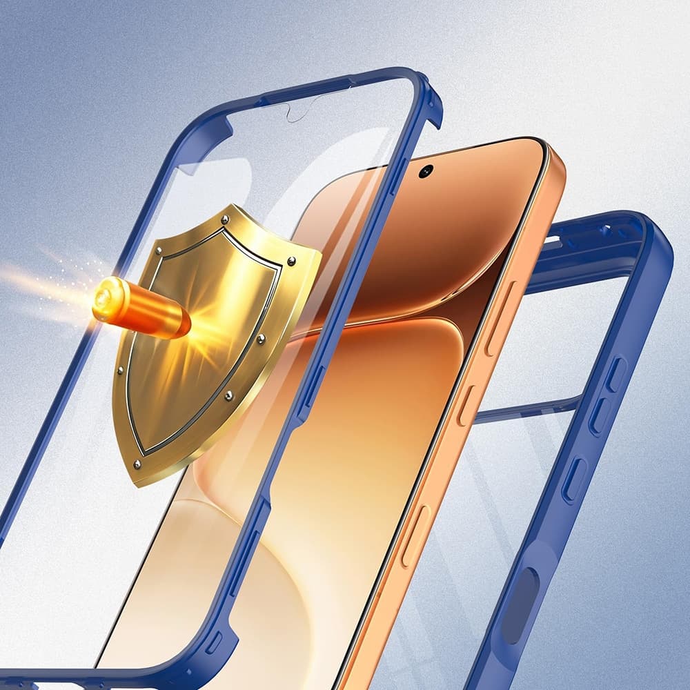 Techsuit ColorVerse 360 Series - θήκη για Honor 600 Pro - Μπλε 4