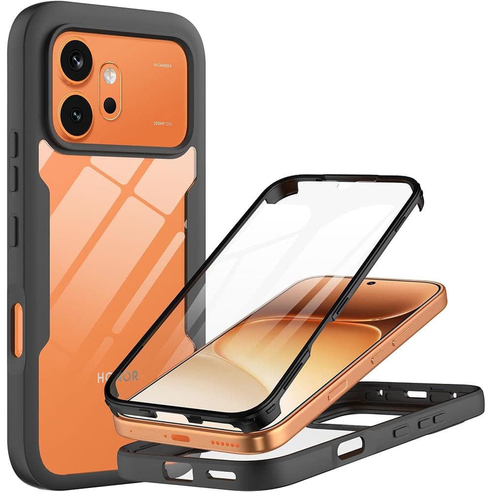 Techsuit ColorVerse 360 Series - θήκη για Honor 600 Pro - Μαύρο