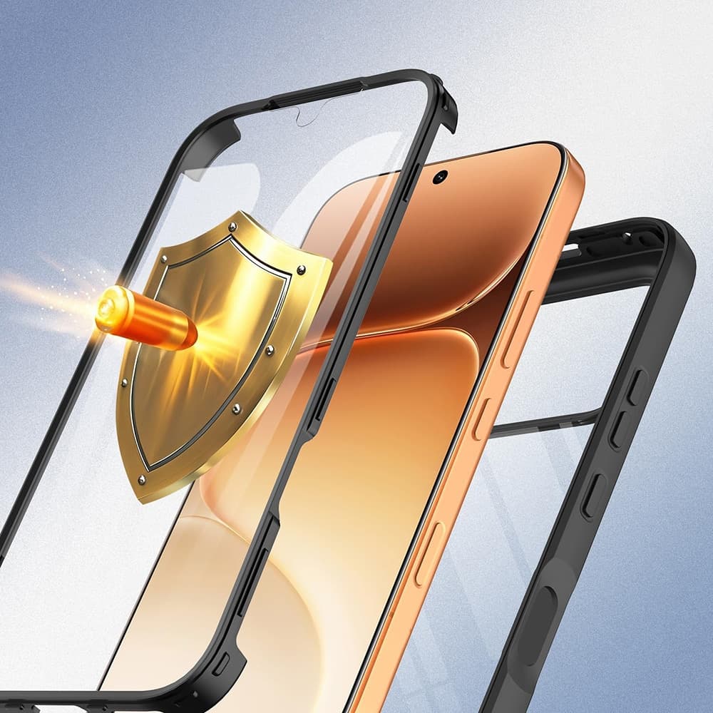 Techsuit ColorVerse 360 Series - θήκη για Honor 600 Pro - Μαύρο 4