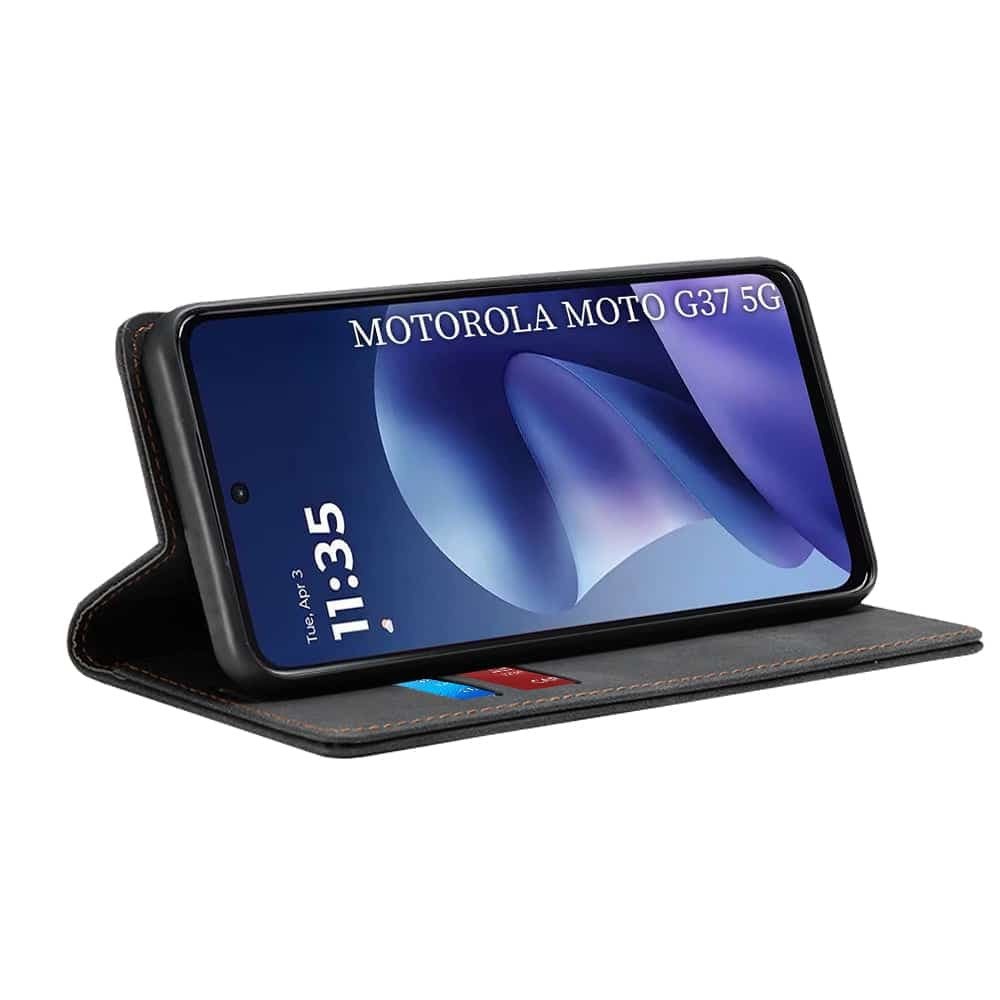 Techsuit Confy Cover - θήκη για Motorola Moto G37 Power / G47 - Μαύρο 2