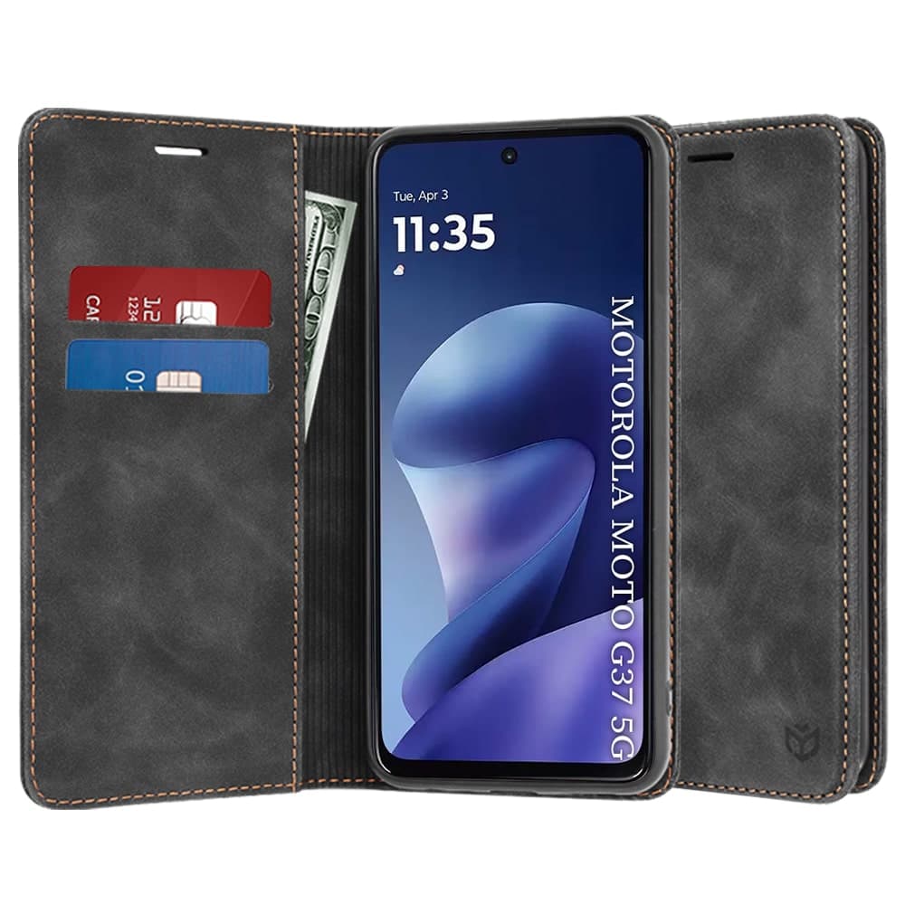 Techsuit Confy Cover - θήκη για Motorola Moto G37 Power / G47 - Μαύρο