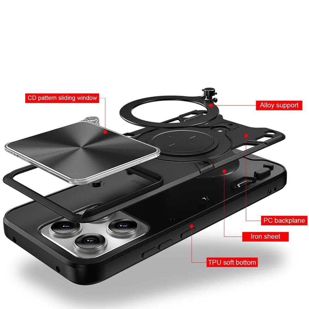 Techsuit CamGuard Pro - θήκη για Motorola Edge 70 Pro - Ροζ 2