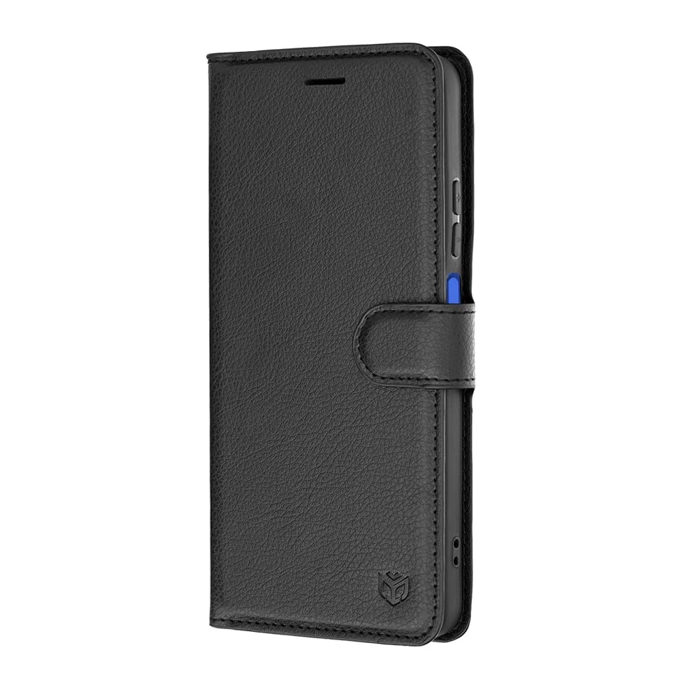 Techsuit Leather Folio - θήκη για Motorola Moto G37 Power / G47 - Μαύρο 4