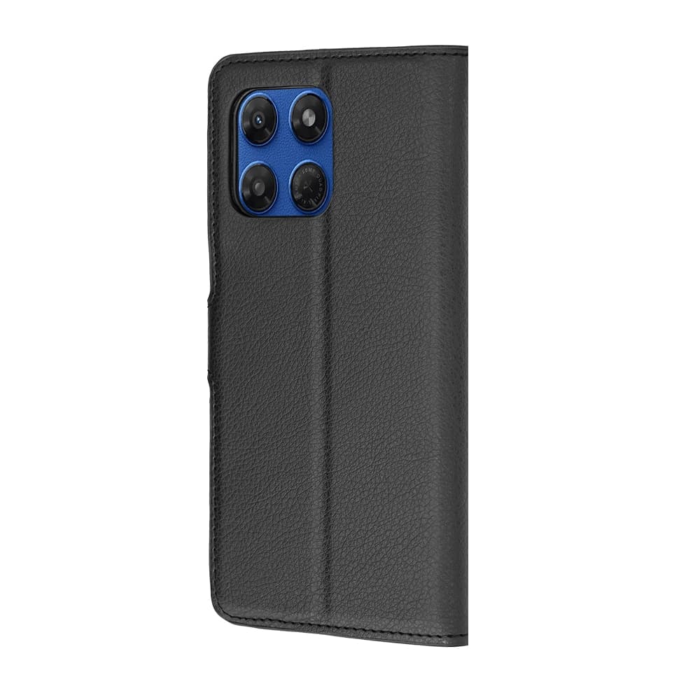Techsuit Leather Folio - θήκη για Motorola Moto G37 Power / G47 - Μαύρο 5