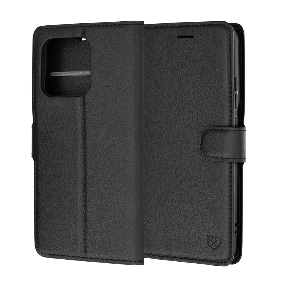 Techsuit Leather Folio - θήκη για Motorola Edge 70 Pro - Μαύρο 6