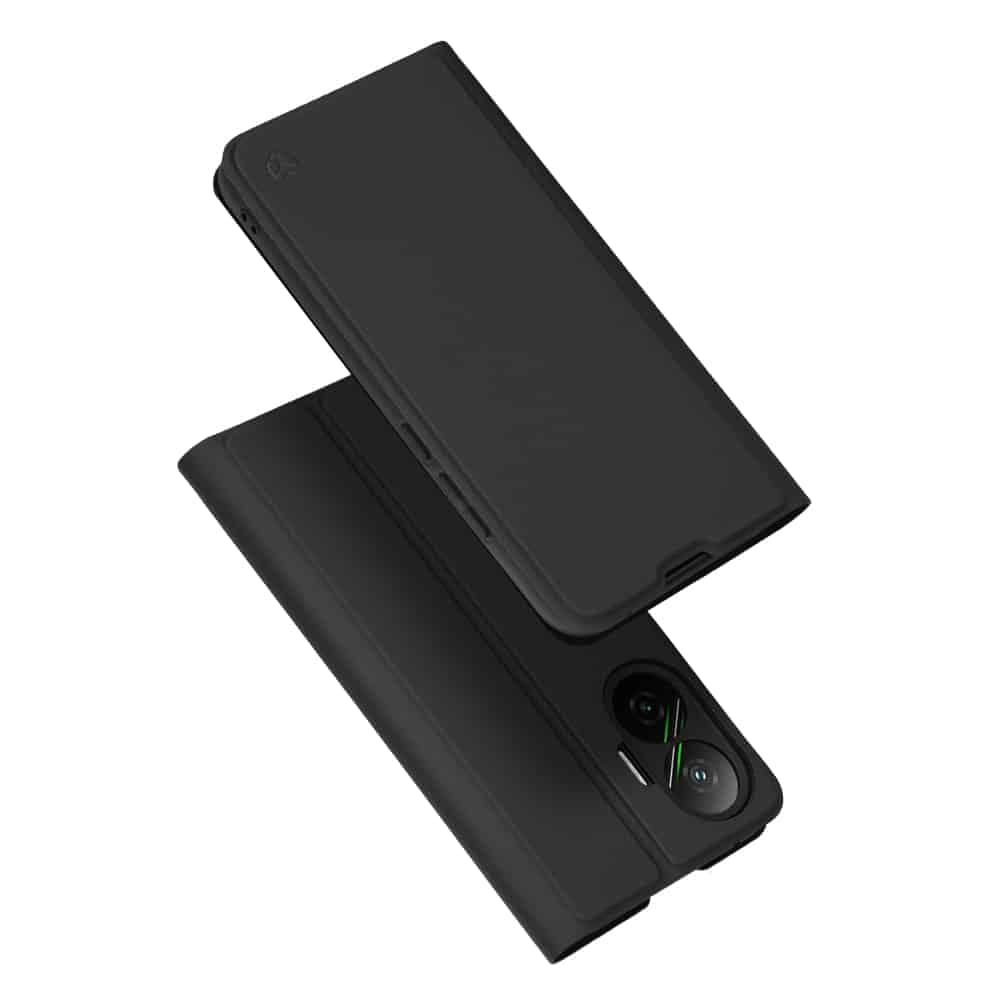 Techsuit Magskin Book - θήκη για Xiaomi Poco F7 - Μαύρο