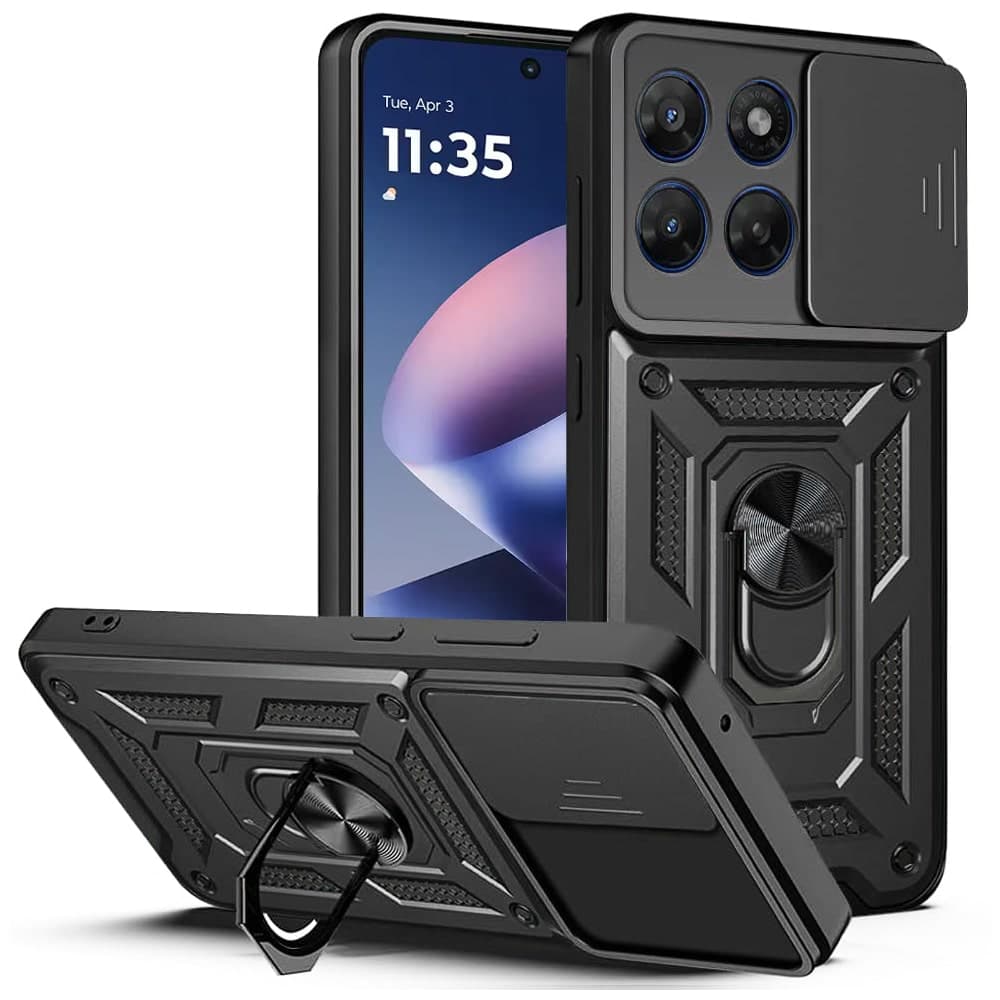 Techsuit CamShield Series - θήκη για Motorola Moto G37 / G47 - Μαύρο