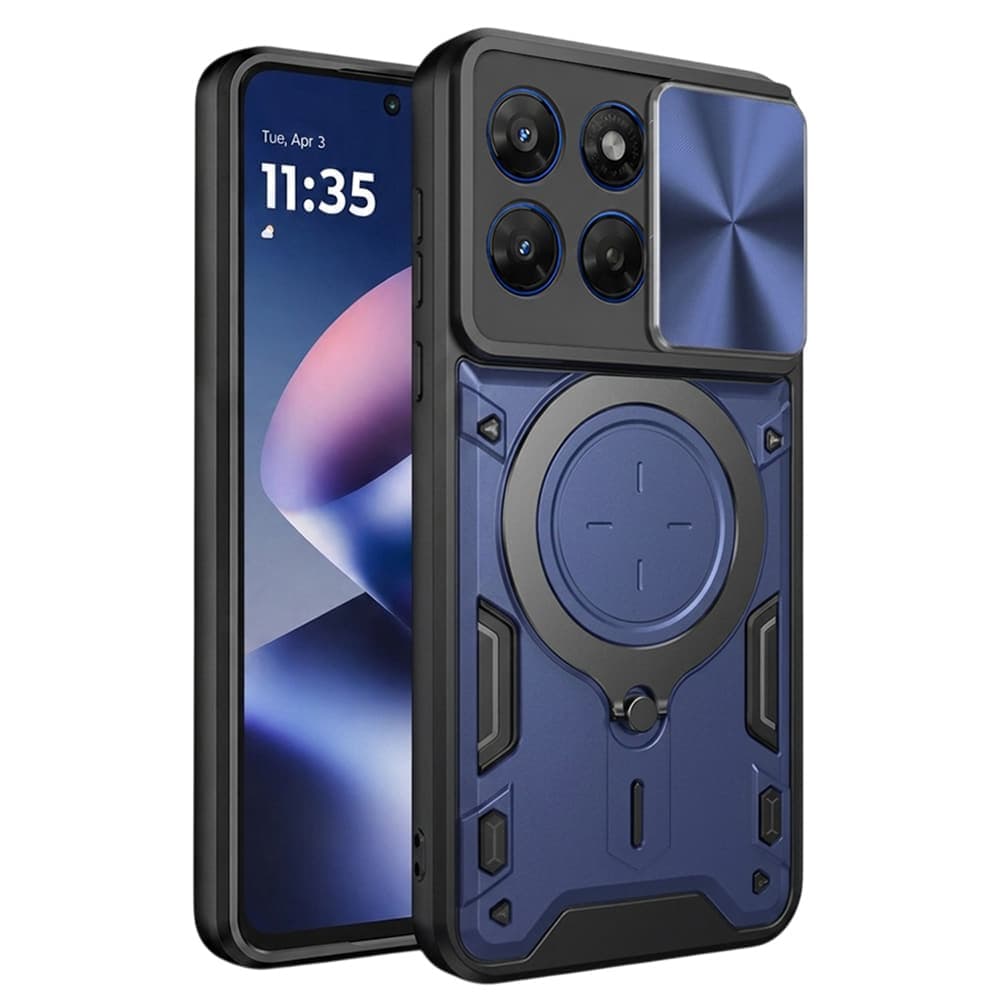 Techsuit CamGuard Pro - θήκη για Motorola Moto G37 / G47 - Μπλε