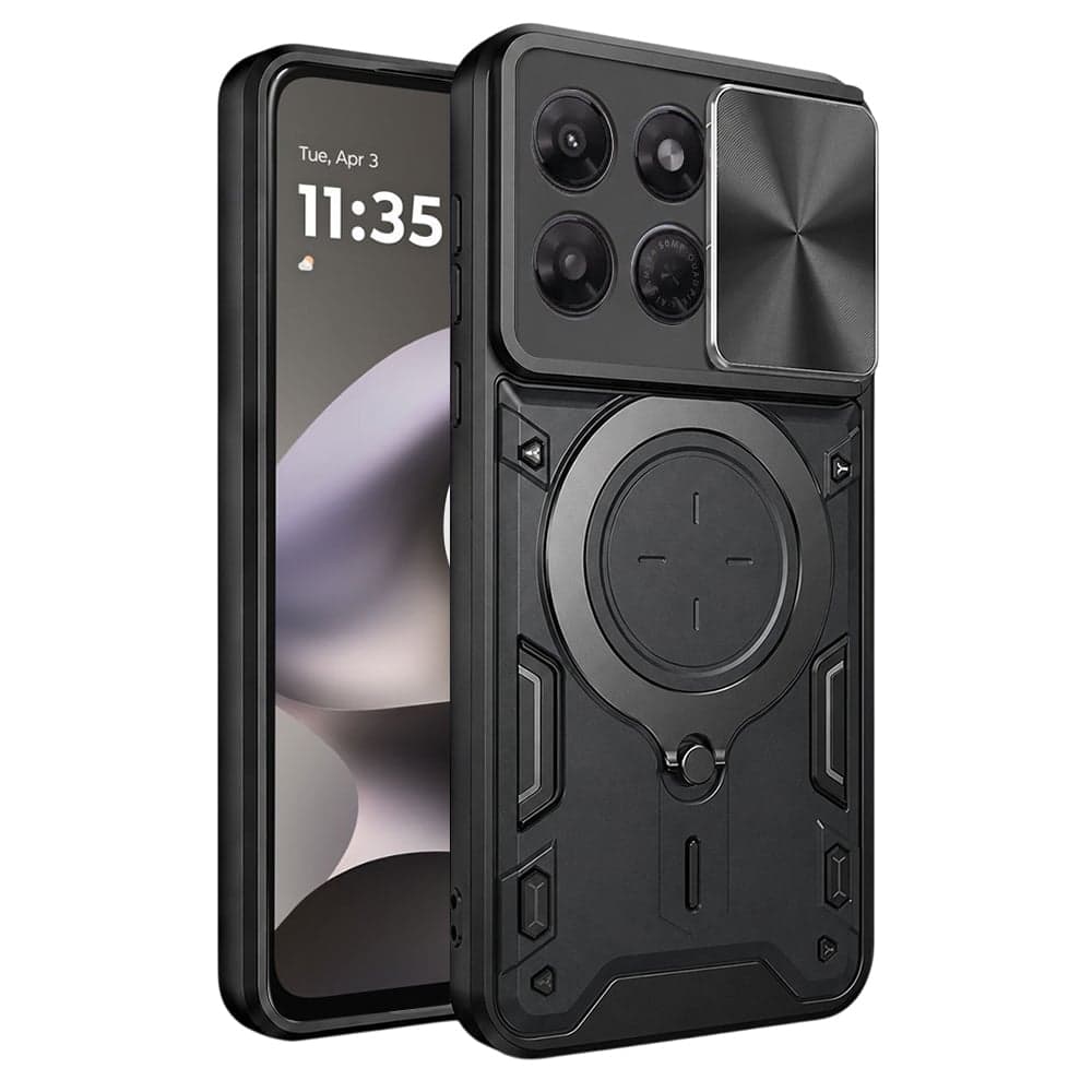 Techsuit CamGuard Pro - θήκη για Motorola Moto G37 Power - Μαύρο