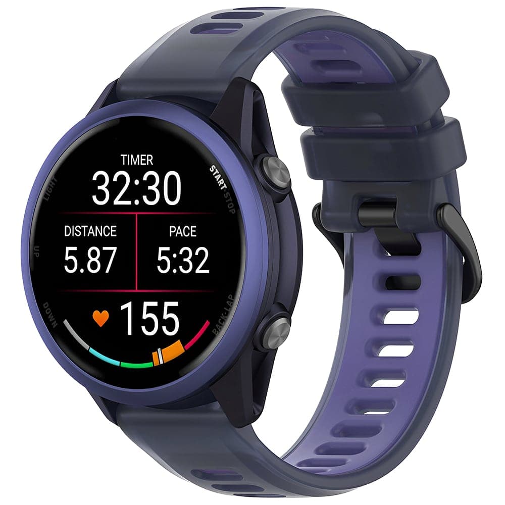 Techsuit - Λουράκι ρολογιού 22mm (W084) - Samsung Galaxy Watch (46mm)/Watch 3/Gear S3, Huawei Watch GT/GT 2 (46mm) - Μωβ 2