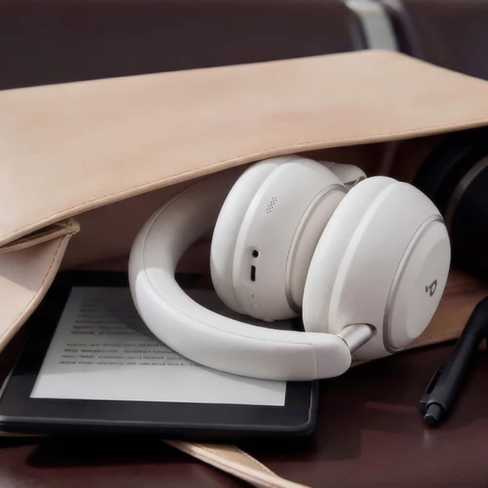 Anker - Ασύρματα ακουστικά SoundCore Space 2 (D1402G21) - AI 3-Mic, Ακύρωση θορύβου, Ήχος υψηλής ανάλυσης, LDAC, Λειτουργία ύπνου - Λευκό 7