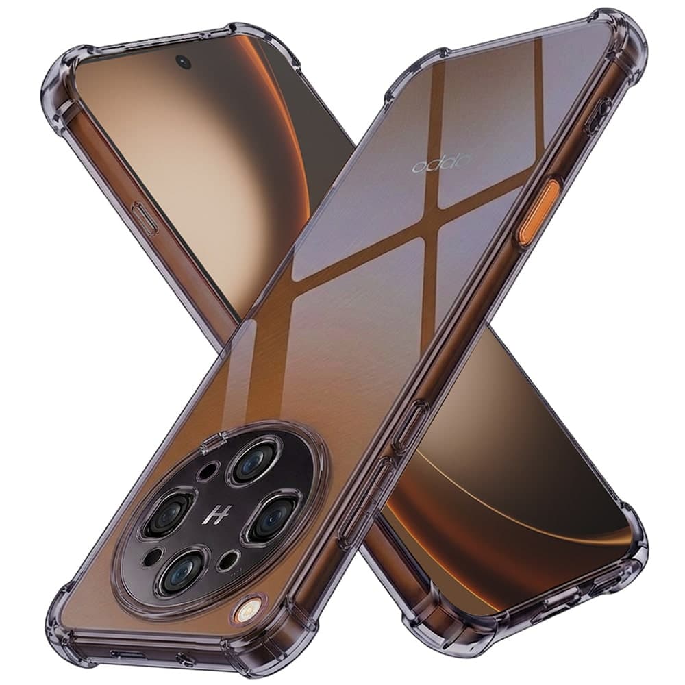 Techsuit Shockproof Clear Silicone - θήκη για Oppo Find X9 Ultra - Διάφανο