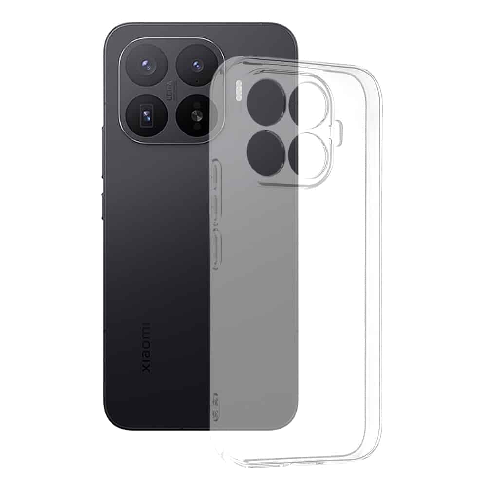 Techsuit Clear Silicone - θήκη για Xiaomi 17 Pro - Διάφανο