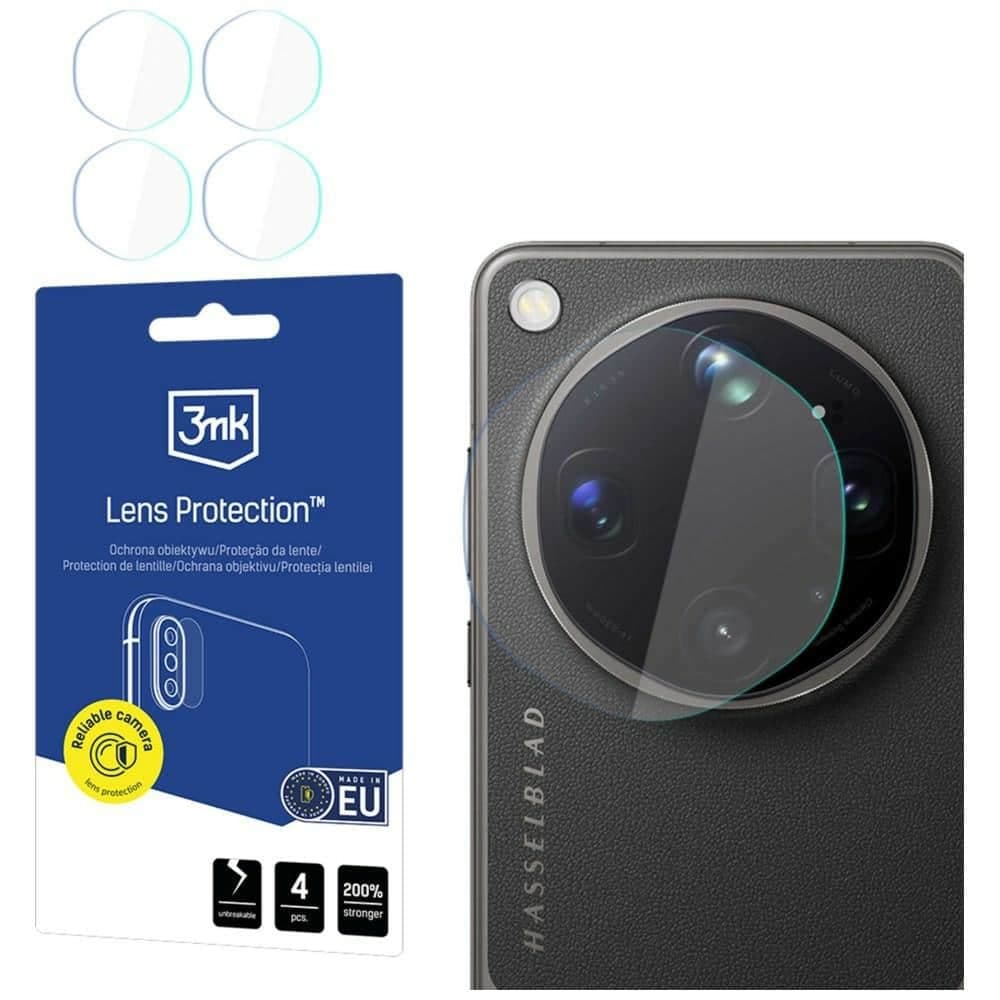 Προστατευτικό φακού κάμερας 3MK για Oppo Find X9 Ultra, 4 τεμάχια.