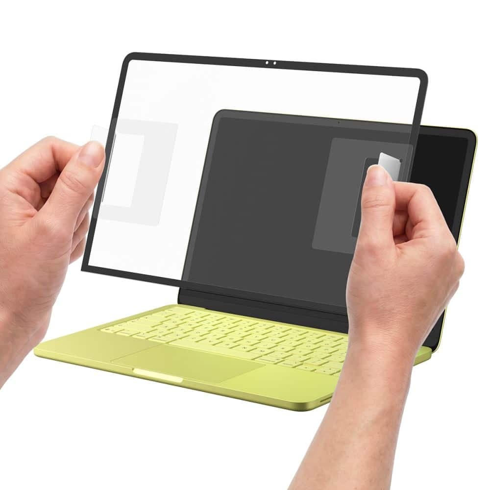 Σκληρυμένο γυαλί Spigen Glas.tR Slim FC για MacBook Neo 13 2026 Μαύρο 4