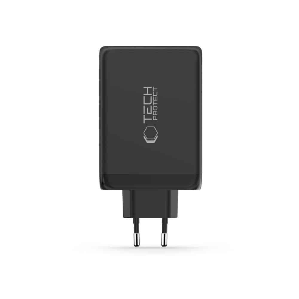 TECH-PROTECT NC240W-GAN ΦΟΡΤΙΣΤΗΣ 4 ΘΥΡΩΝ PD 240W / QC3.0 ΜΑΥΡΟΣ 3