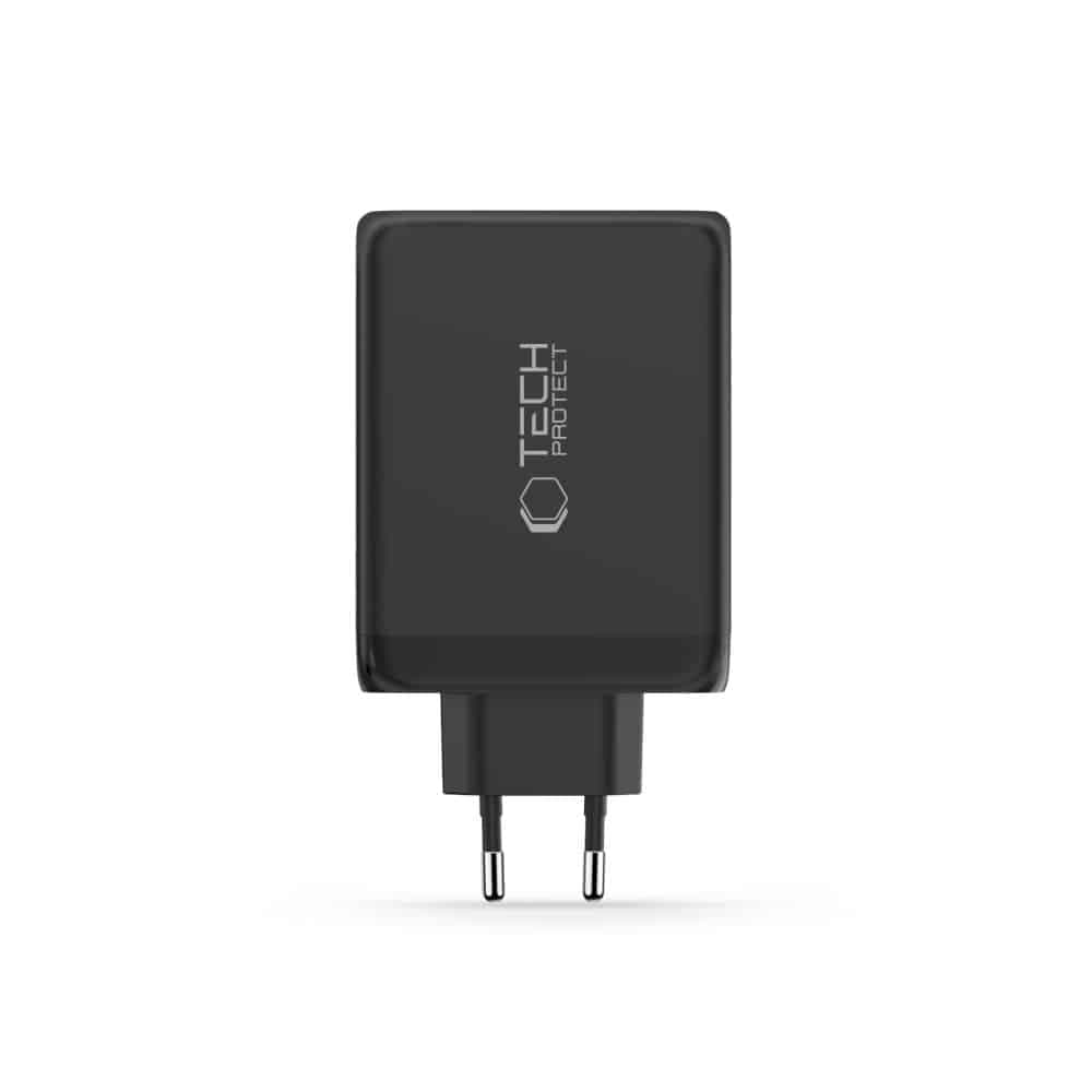 TECH-PROTECT NC200W-GAN ΦΟΡΤΙΣΤΗΣ  4 ΘΥΡΩΝ PD 200W / QC3.0 ΜΑΥΡΟΣ 3
