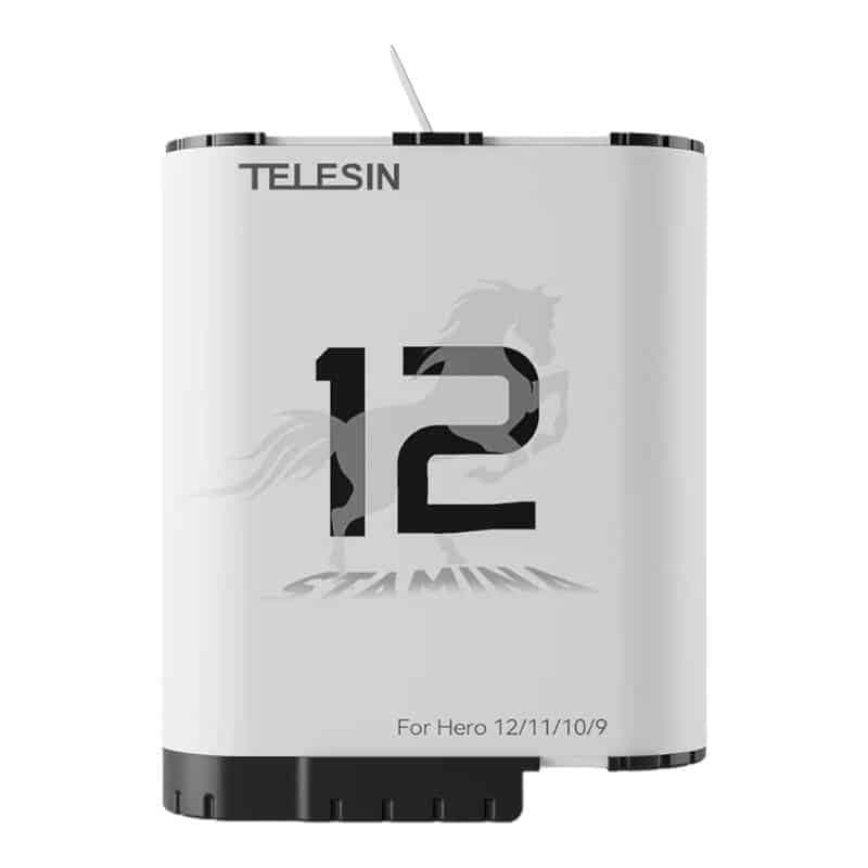 Μπαταρία υψηλής απόδοσης και αντοχής TELESIN για GoPro Hero 12/11/10/9