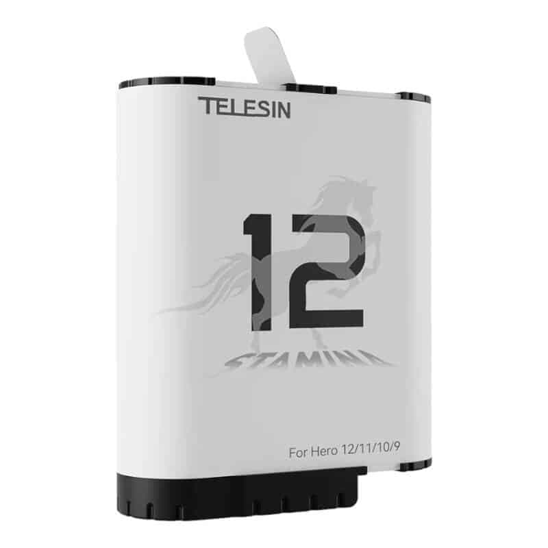 Μπαταρία υψηλής απόδοσης και αντοχής TELESIN για GoPro Hero 12/11/10/9 2