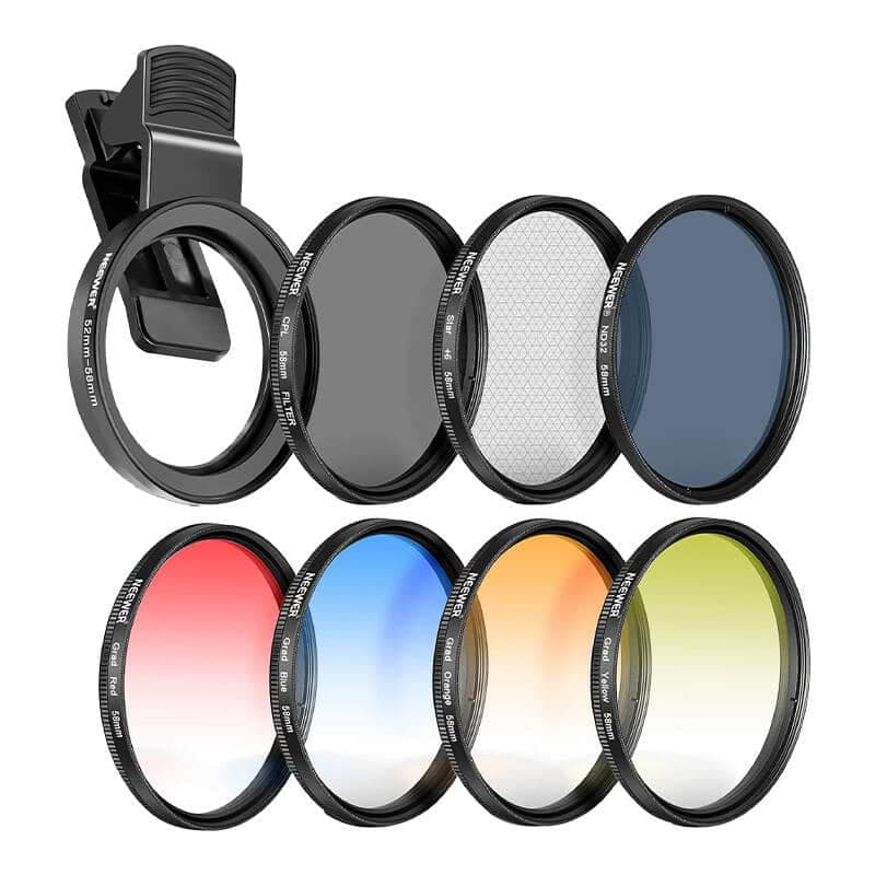 Σετ φίλτρων Neewer 58mm για smartphone