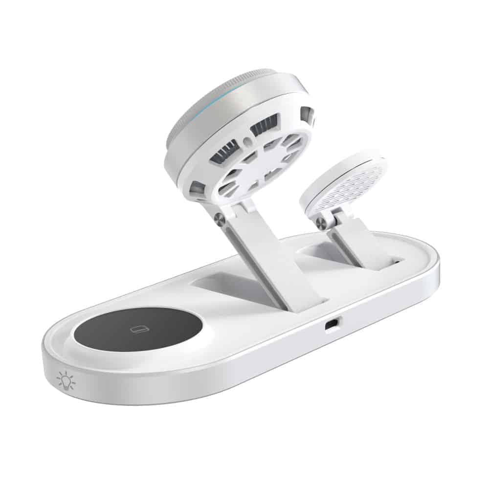 TECH-PROTECT A51 ARCTICBOOST ΑΣΥΡΜΑΤΟΣ ΦΟΡΤΙΣΤΗΣ 3 ΣΕ 1 ΜΑΓΝΗΤΙΚΟΣ MAGSAFE 25W QI2.2 ΛΕΥΚΟΣ 4