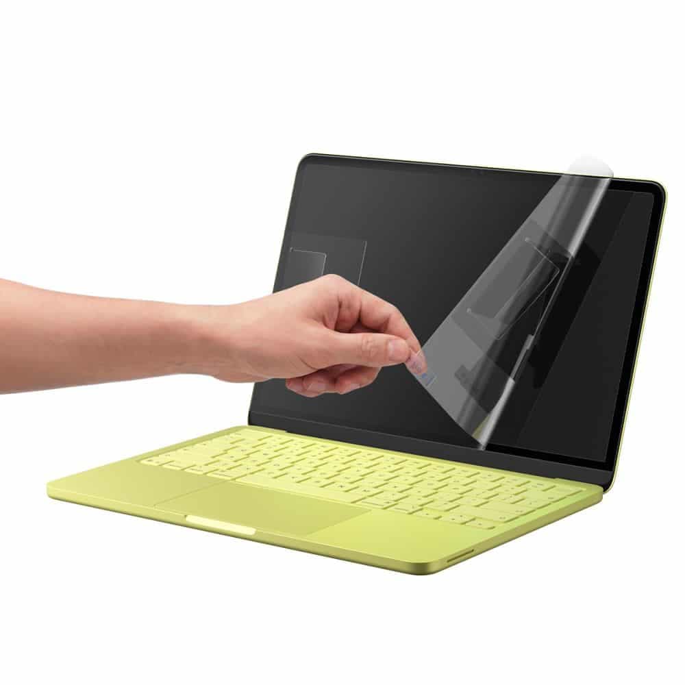Σκληρυμένο γυαλί Spigen Glas.tR Slim FC για MacBook Neo 13 2026 Μαύρο 5