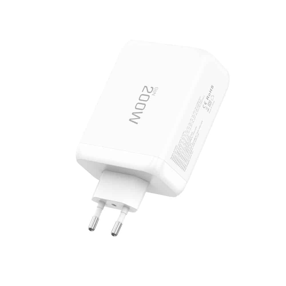 TECH-PROTECT NC200W-GAN ΦΟΡΤΙΣΤΗΣ  4 ΘΥΡΩΝ PD 200W / QC3.0 ΛΕΥΚΟΣ 4